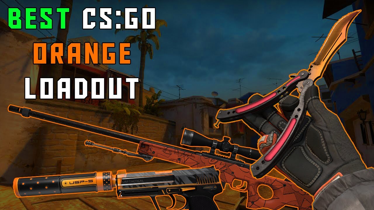 Best CS:GO ORANGE Loadout! (2023) - YouTube