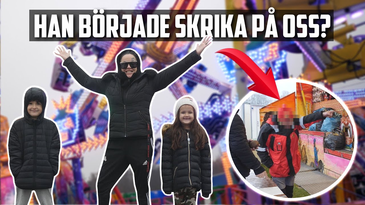 Tivoli i Regn - Anställd Börjar Skrika På Oss - Vlogg