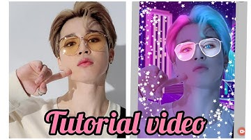 How to do neon edit | Tutorial Video | For experienced creators | Ft.Jimin |BTS GIRL