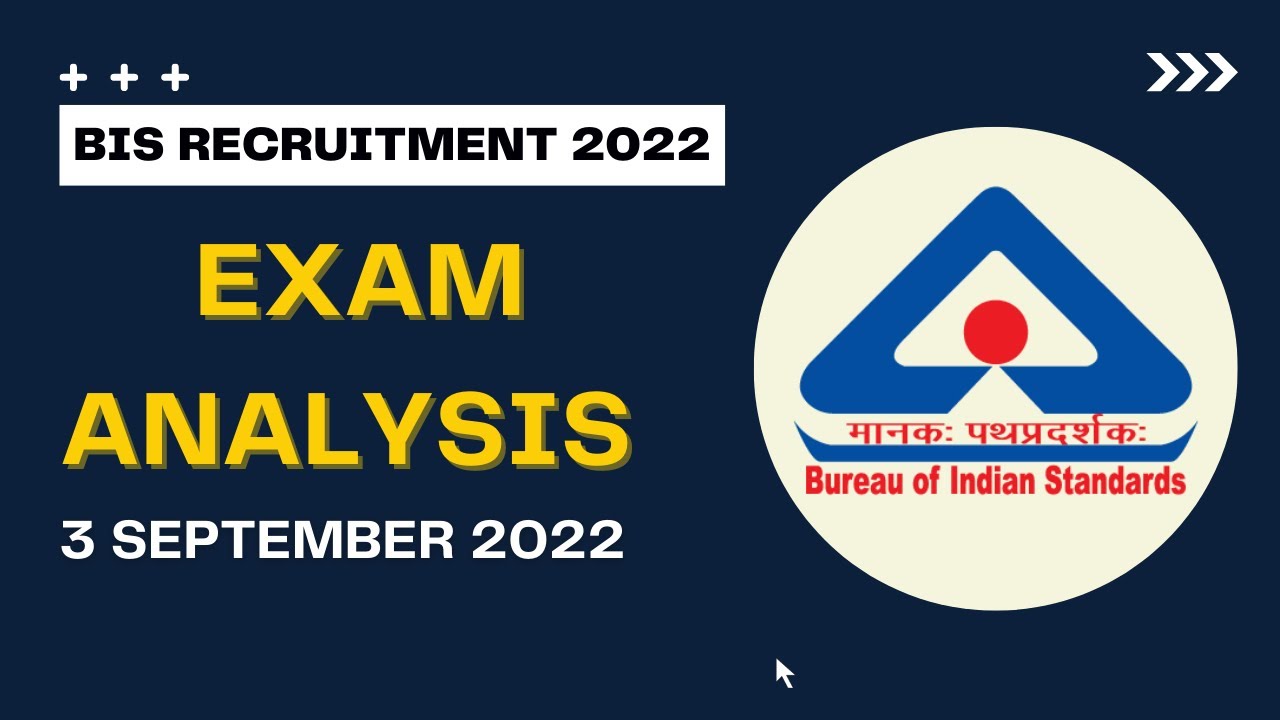 BIS Exam Analysis 2022 | 3 September 2022 | Exam Review || 