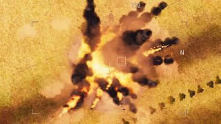 Convoy Destroyed By Armed UAV - MQ 9 Reaper  - Fallujah - ARMA 3 MilSim