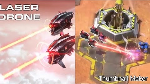 Command and Conquer: Rivals LASER DRONE IN DEPTH INFORMATION