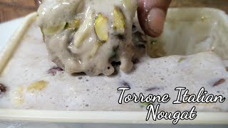 Torrone Italian Nut and Nougat confection | No baking | Easy homemade soft Nougat| Italian Torrone screenshot 5