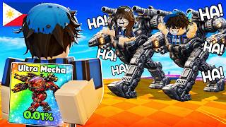 Nagpanggap Akong NOOB, Tapos Gumamit Ako ng 0.01% MECHA...