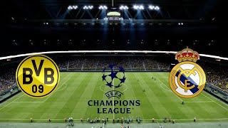 Borussia Dortmund vs Real Madrid - UEFA Champions League 2024 UCL London | PES Gameplay