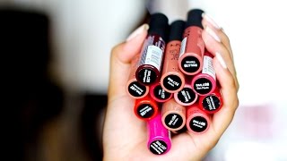 Nyx Soft Matte Lip Cream Collection Swatches