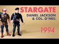 stargate daniel and oneil figure review hasbro 1994