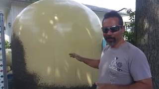 Spraying Concrete | Double-Shell Dome Project | Aircrete Harry | #aircreteharry #dome #test #airform