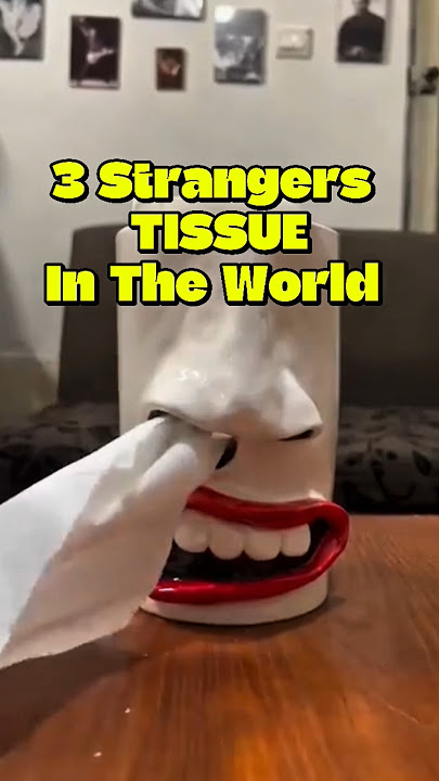 3 strangest tissue holders in the world 👀