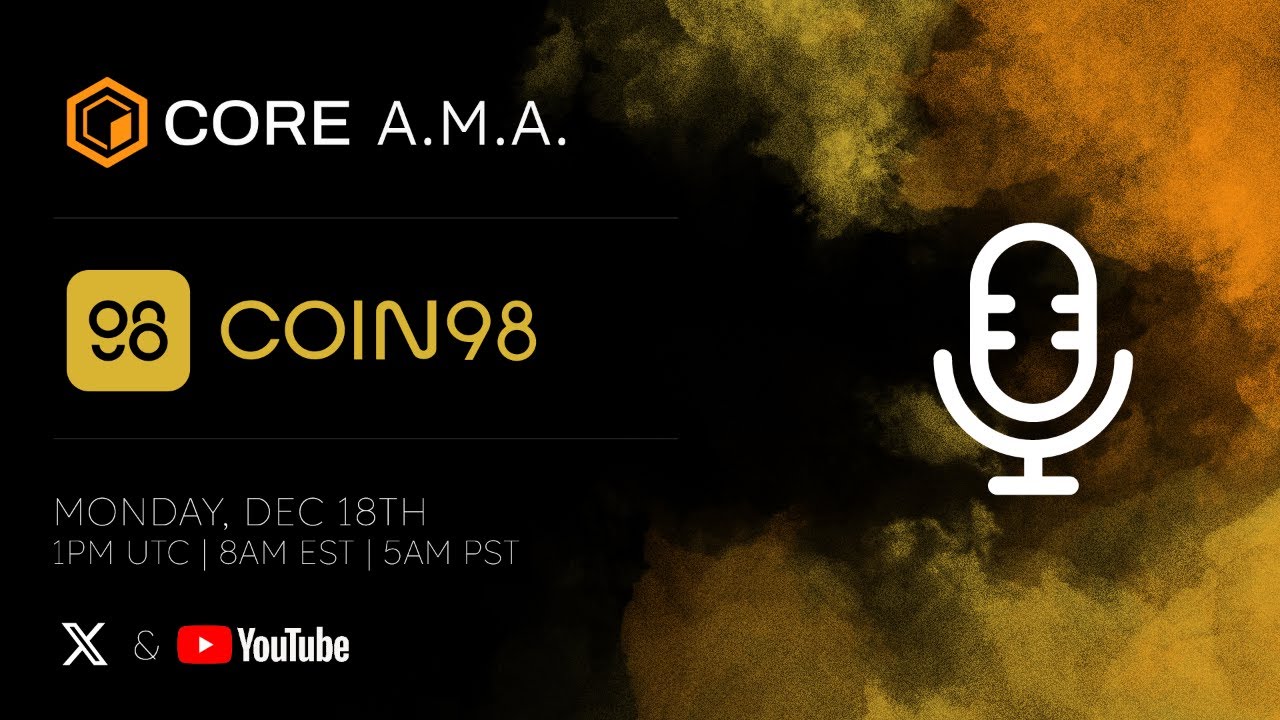 Core DAO x Coin98 AMA