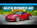 Alfa romeo 4c  240ch pour 900kg on en fera plus des comme ca 