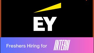 EY Internship 2025 | Global Mobility | Work from Bengaluru | Mass Hiring for Freshers | Apply Now!
