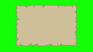 Minecraft Map 🧭 Animation Green Screen || No copyright Green screen Map 🗺️