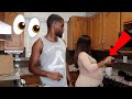 DRINKING WHILE PREGNANT PRANK ON BOYFRIEND! (HE GOT SO MAD)