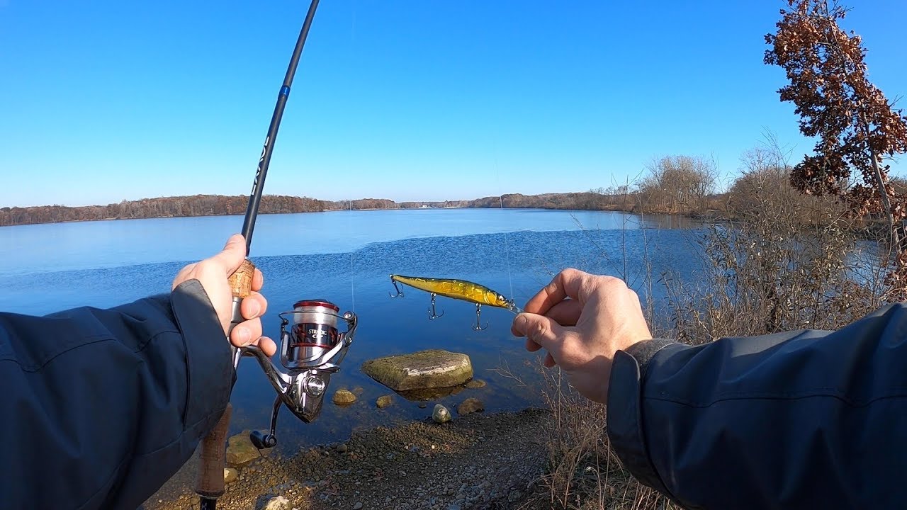 Throw A Jerkbait When The ICE Comes Off! 