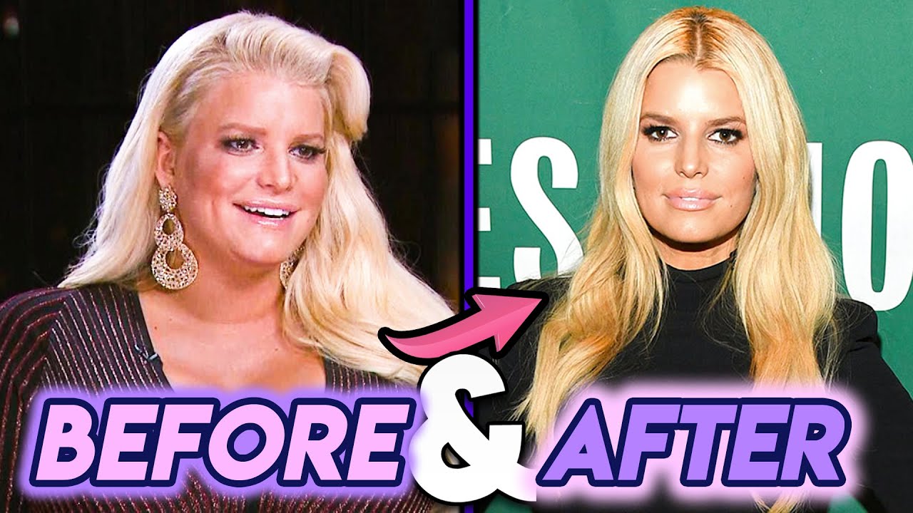 Jessica Simpson, Before and After Transformations