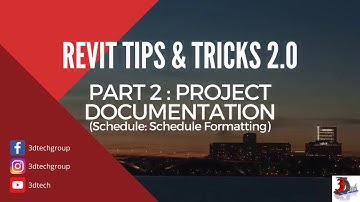 Revit Tips & Tricks 2.0 - Project Documentation (Part 8)
