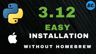 Download Python in Mac OS  | Download Python in Macbook | (Without Homebrew)