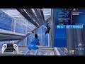 *NEW* BEST Controller SETTINGS + Sensitivity in Chapter 7 Season 2 🎮 ( Fortnite Reload Gameplay)