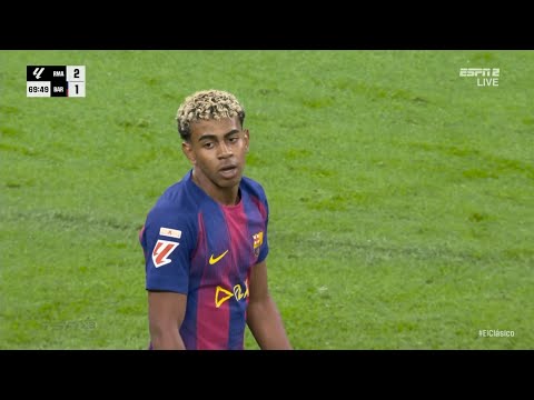 Lamine Yamal Vs Real Madrid 25 26 Lamine Yamal Vs Real Madrid 25 26