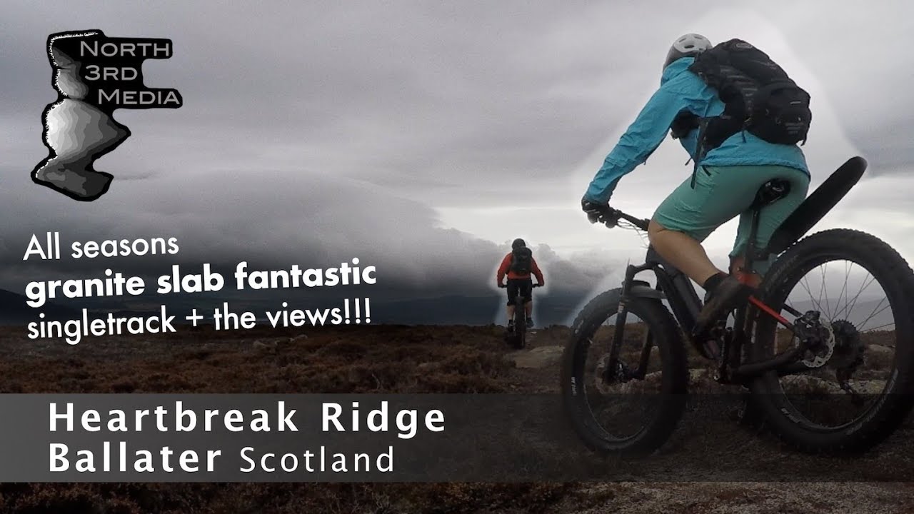 Full Heartbreak Ridge MTB trail Ballater Scotland 2017 - YouTube