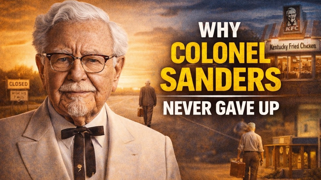 Colonel Harland Sanders was rejected over 1,000 times