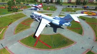 В парке Когалыма «приземлился» самолёт