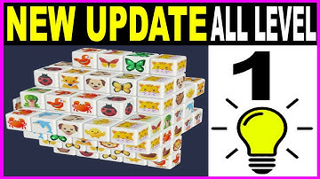 Match Cube 3D Puzzle Games Master Full Gameplay Walkthrough Answers Part 1 - All Levels Solutions