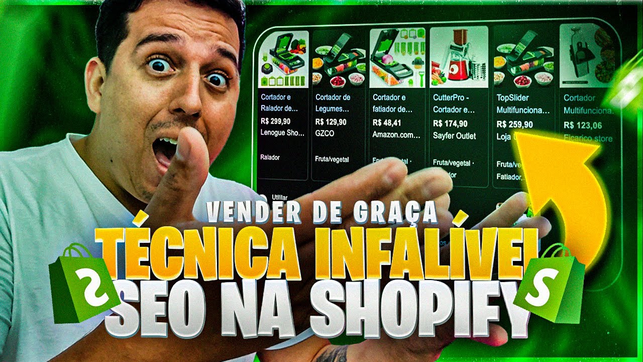 COMO VENDER NO DROPSHIPPING DE GRAÇA | SEO SHOPIFY DROPSHIPPING - YouTube