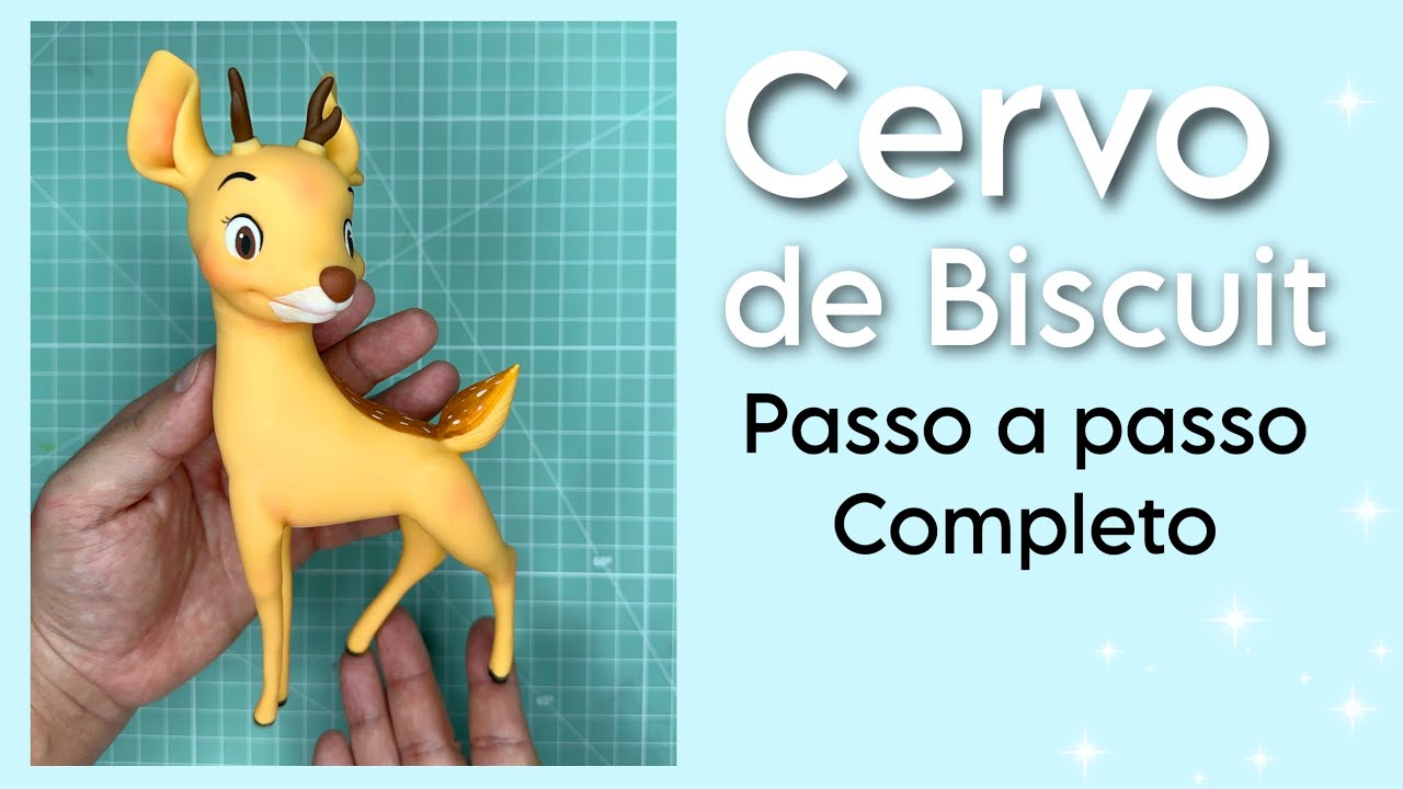 Cervo de Biscuit | Passo a Passo 🦌 