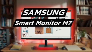 Не просто монитор а УМНЫЙ монитор от Samsung - Smart Monitor M7 обзор ,что такое умный монитор?