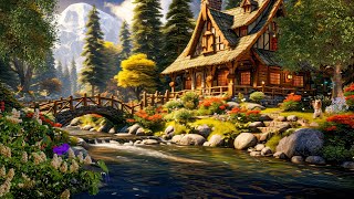 Cozy Cottage by the River: Relaxing Stream and Morning Sounds - Enchanted Spring Forest Ambience by Muny Autumn  3,096 views 2 months ago 8 hours