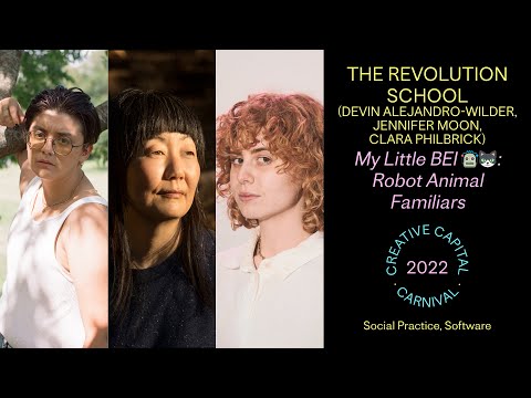 The Revolution School: My Little BEI 🤖🐱: Robot Animal Familiars | Creative Capital Project