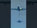 F-16A Gets Fueled Mid-Air at 500 MPH #aviation #military