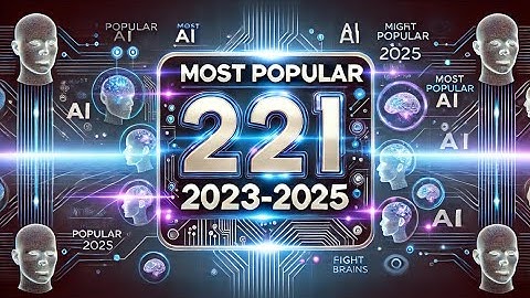 Most Popular AI 2023–2025: The Full Breakdown of the World’s Leading AI Tools