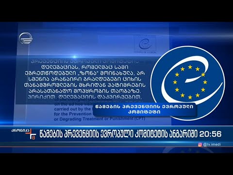 საქართველოს ციხეებში არასათანადო მოპყრობის არცერთი შემთხვევა არ დაფიქსირებულა