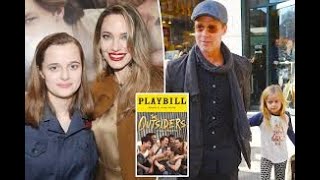 Angelina Jolie and Brad Pitt’s daughter Vivienne drops his last name in ‘The Outsiders’ Playbill