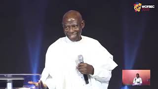 REV. ISAAC OMOLEHIN'S EMOTIONAL MESSAGE AT WOFBEC 2025 | THE POWERFUL STORY OF SAMSON'S HAIR