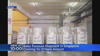 Massive baby formula shipment coming to Chicago area