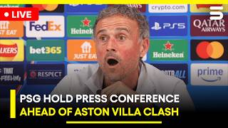 LIVE | PSG Hold Press Conference Ahead of Aston Villa Clash | ZO1H