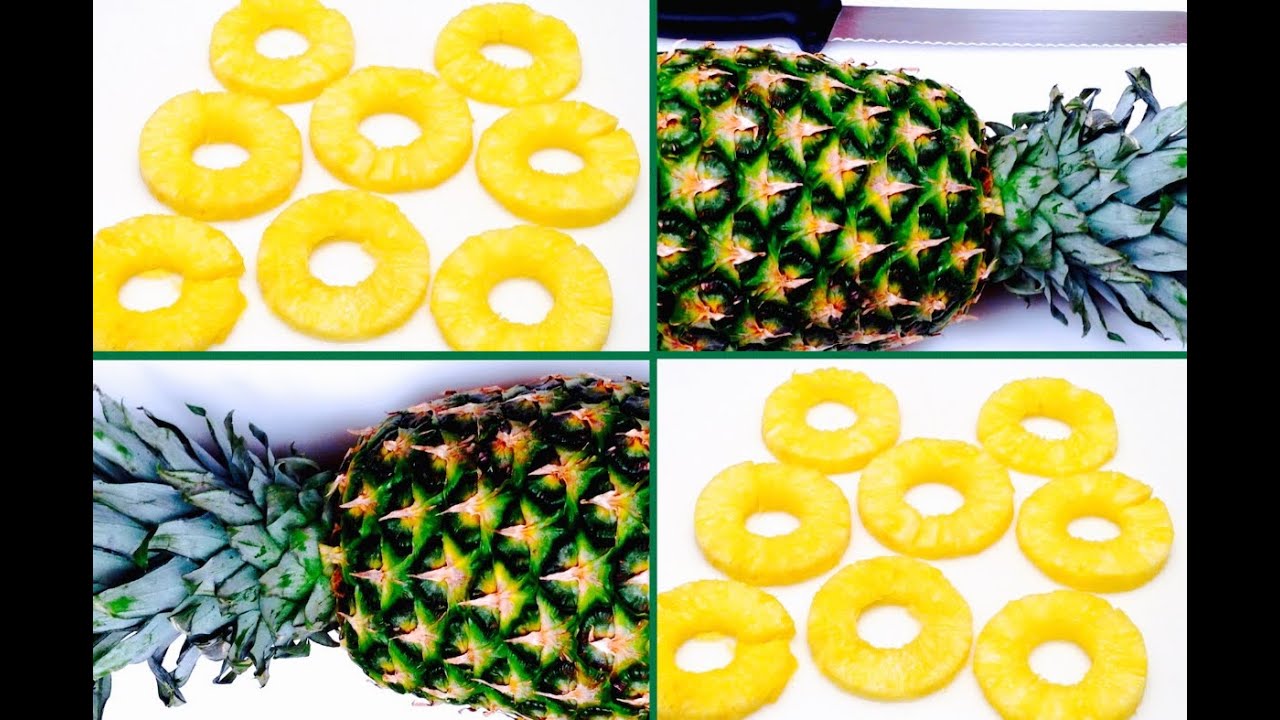 Fácil y Rápida: Cómo Cortar una Piña en Rodajas con el Cortador de Piña ...
