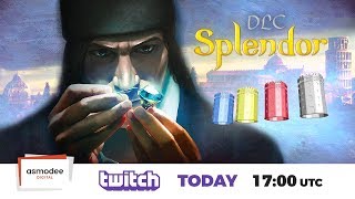 Splendor - Twitch Stream 14/11/2018
Join us as we try to become the richest merchant at the jewelry market in Splendor!
The multi-awarded card game, Splendor, is now available in digital form. Become the most influential and rich merchant at the jewelry market by optimizing your trading strategy. In this competitive world, your opponent wonβt be merciful so your strategy must be flawless if you intend to win!
Asmodee Digitals social channels can be found below:
Facebook: https://www.facebook.com/AsmodeeDigital
Instagram: https://www.instagram.com/AsmodeeDigital
Twitter: https://twitter.com/AsmodeeDigital
Twitch: https://www.twitch.tv/asmodeedigital Splendor - Twitch Stream 14/11/2018