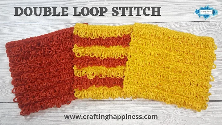 Learn the Double Loop Stitch Crochet Pattern