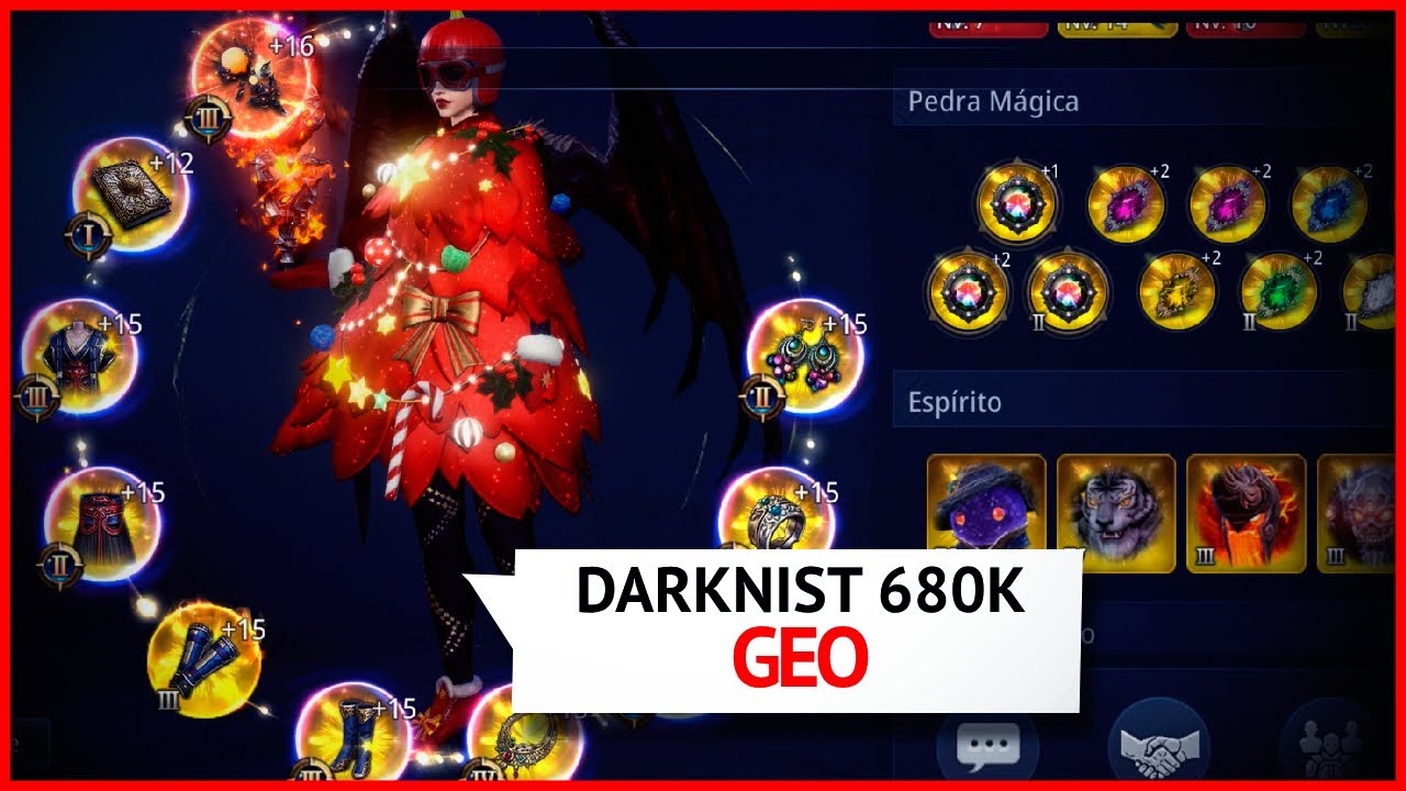 DARKNIST GEO/SESQ QUASE 700K, AINDA TOP 1? - MIR4