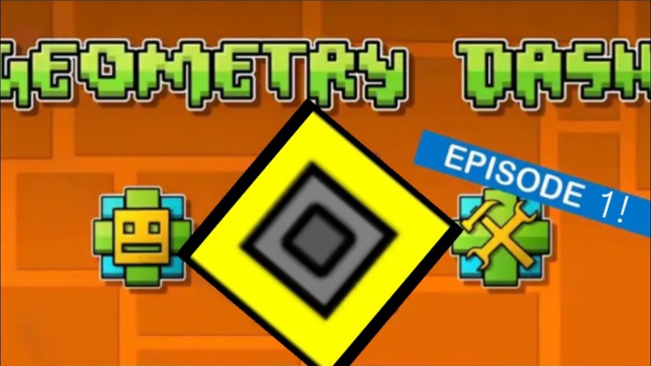 me playing geometry dash (EPISODE 1) - YouTube