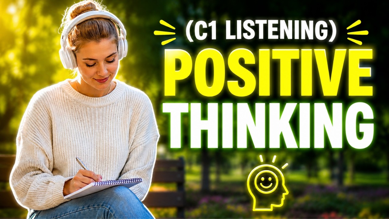 Think Positive, Speak Better | C1 English Listening Podcast