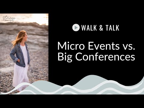 Micro events vs. big conferences