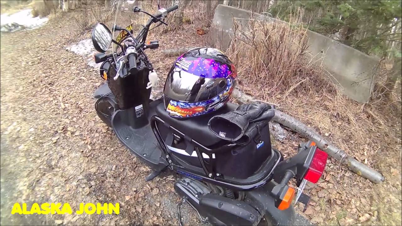 HONDA RUCKUS 49CC SCOOTER WALKAROUND - YouTube
