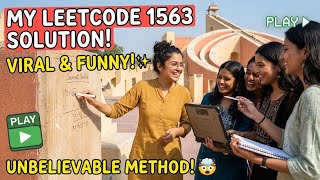 One Split Decides Everything 😱 | LeetCode 1563 Java