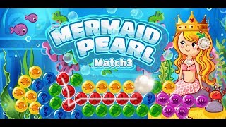 Mermaid Pearl Match3 Game  (iOS) iPad screenshot 4